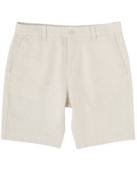 NN07 - Crown Linen Shorts - Lyst