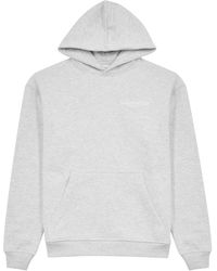 Annie Hood - Studio Logo-Print Hooded Cotton-Blend Sweatshirt - Lyst