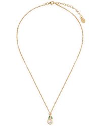 V By Laura Vann - The Olive 18kt Gold Vermeil Necklace - Lyst