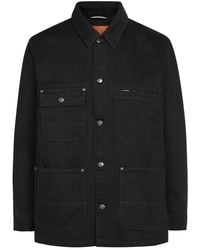 vowels - Patch Pocket Denim Jacket - Lyst