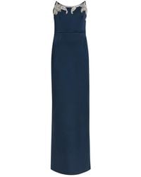 Rebecca Vallance - Lessa Embellished Duchess-Satin Gown - Lyst