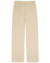 Vince - Straight-Leg Crepe Trousers - Lyst