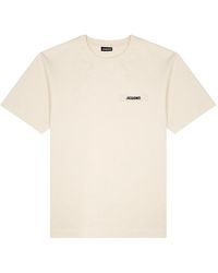 Jacquemus - Le T-Shirt Gros Grain Cotton T-Shirt - Lyst