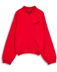 Willy Chavarria - Logo-Embroidered Shell Bomber Jacket - Lyst