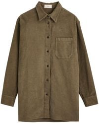 The Row - Idro Corduroy Shirt - Lyst