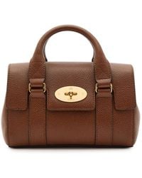 Mulberry - Bayswater Heritage Mini Grained Leather Cross-Body Bag - Lyst