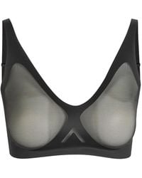 Spanx - Sheersense Sculpting Mesh Bra - Lyst