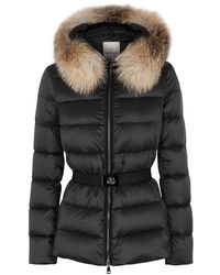 moncler jacket with fur hood womens