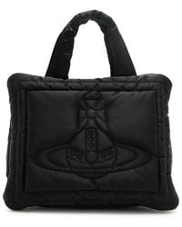 Vivienne Westwood Re-nylon Drawstring Top Handle Bag in