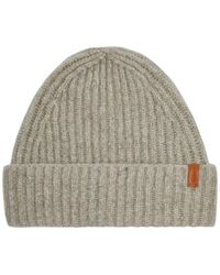 Vince - Donegal Ribbed Cashmere Beanie - Lyst