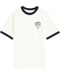 Drole de Monsieur - Le T-Shirt Pique Drole Cup Piqué Cotton T-Shirt - Lyst