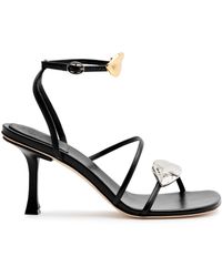 A.W.A.K.E. MODE - Beta Kiss 80 Leather Sandals - Lyst