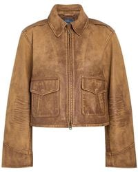 Polo Ralph Lauren - Leather Jacket - Lyst