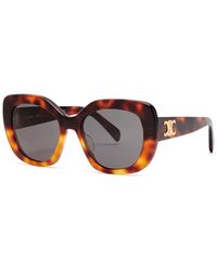 Celine - Oversized Round-frame Sunglasses - Lyst