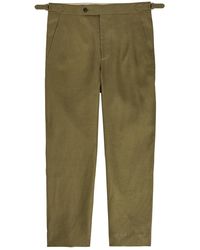Bode - Straight-Leg Linen Trousers - Lyst