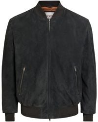 Tod's - Suede Bomber Jacket - Lyst