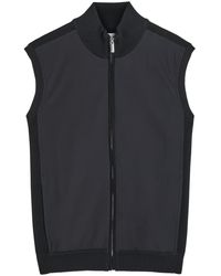 Raith - Davi Hybrid Panelled Stretch-Knit Gilet - Lyst