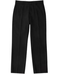Ami Paris - Straight-Leg Wool Trousers - Lyst