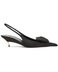 Saint Laurent - Calf Leather Dakota 50 Sandals - Lyst