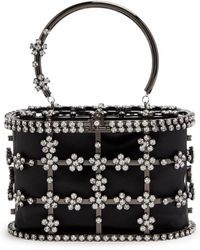 Rosantica - Mini Holli Anice Crystal-Embellished Top Handle Bag - Lyst