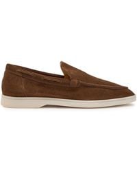 Aurélien - Yacht Suede Loafers - Lyst