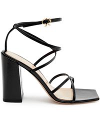Gianvito Rossi - Nuit 95 Leather Sandals - Lyst