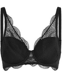 Simone Perele - Karma Lace Padded Half-cup Bra - Lyst