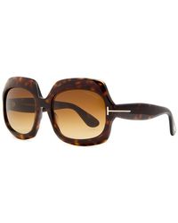 Tom Ford - Ren Oversized Sunglasses - Lyst