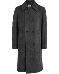 Oliver Spencer - Big Double-Breasted Wool Coat - Lyst