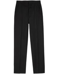 Maison Margiela - Tapered-Leg Wool Trousers - Lyst
