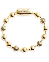 Marc Jacobs - The Monogram Ball Chain Bracelet - Lyst