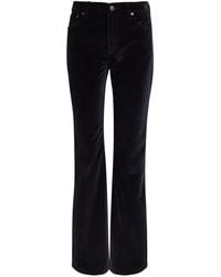 Rag & Bone - Dahlia Flared-Leg Velvet Trousers - Lyst