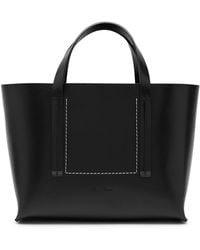 Rick Owens - Shopper Small Leather Tote Bag - Lyst