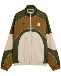 Amiri - Panelled Satin-Twill Track Jacket - Lyst
