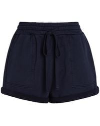 Citizens of Humanity - Viveene Turn-Up Cotton Shorts - Lyst