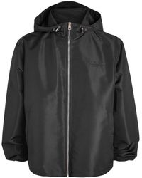 Givenchy - Logo-Embroidered Hooded Shell Jacket - Lyst