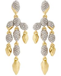 Alexis - Solanales 14kt -plated Drop Earrings - Lyst