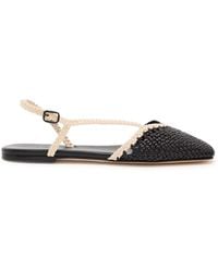 Hereu - Rondaia Woven Leather Sandals - Lyst