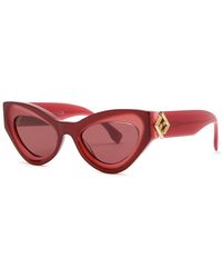 Fendi - Cat-Eye Sunglasses - Lyst