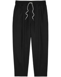 Drole de Monsieur - Le Pantalon Cropped Cotton Trousers - Lyst