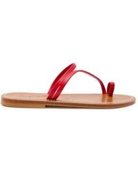 K. Jacques - Actium Leather Sandals - Lyst