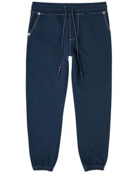 True Religion - Big T Cotton-Blend Sweatpants - Lyst