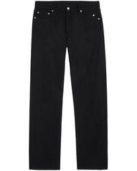 Rick Owens - Kurdt Cotton And Wool-Blend Jeans - Lyst