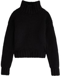 Moncler - Logo Wool-Blend Jumper - Lyst