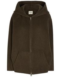 KHAITE - Dolem Hooded Wool Jacket - Lyst