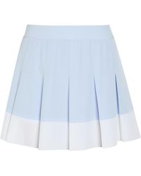 Varley - Chase 14.5 Colour-Blocked Stretch-Woven Skort - Lyst