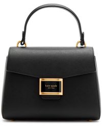 Kate Spade - Katy Small Leather Top Handle Bag - Lyst