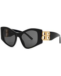 Balenciaga - Square-frame Sunglasses - Lyst