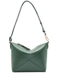Loewe - Puzzle Fold Leather Shoulder Bag - Lyst