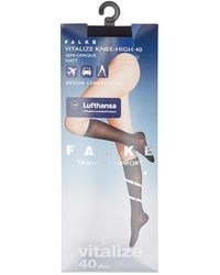 FALKE - Vitalize 40 Denier Knee-High Socks - Lyst